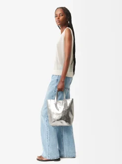 Parfois Malas de Pele new|Shoppers*Mala Shopper Em Pele Metalizada - Edição Limitada | Prateado