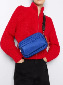 Parfois Nylon|Malas de Tiracolo*Mala Tiracolo De Nylon | Azul