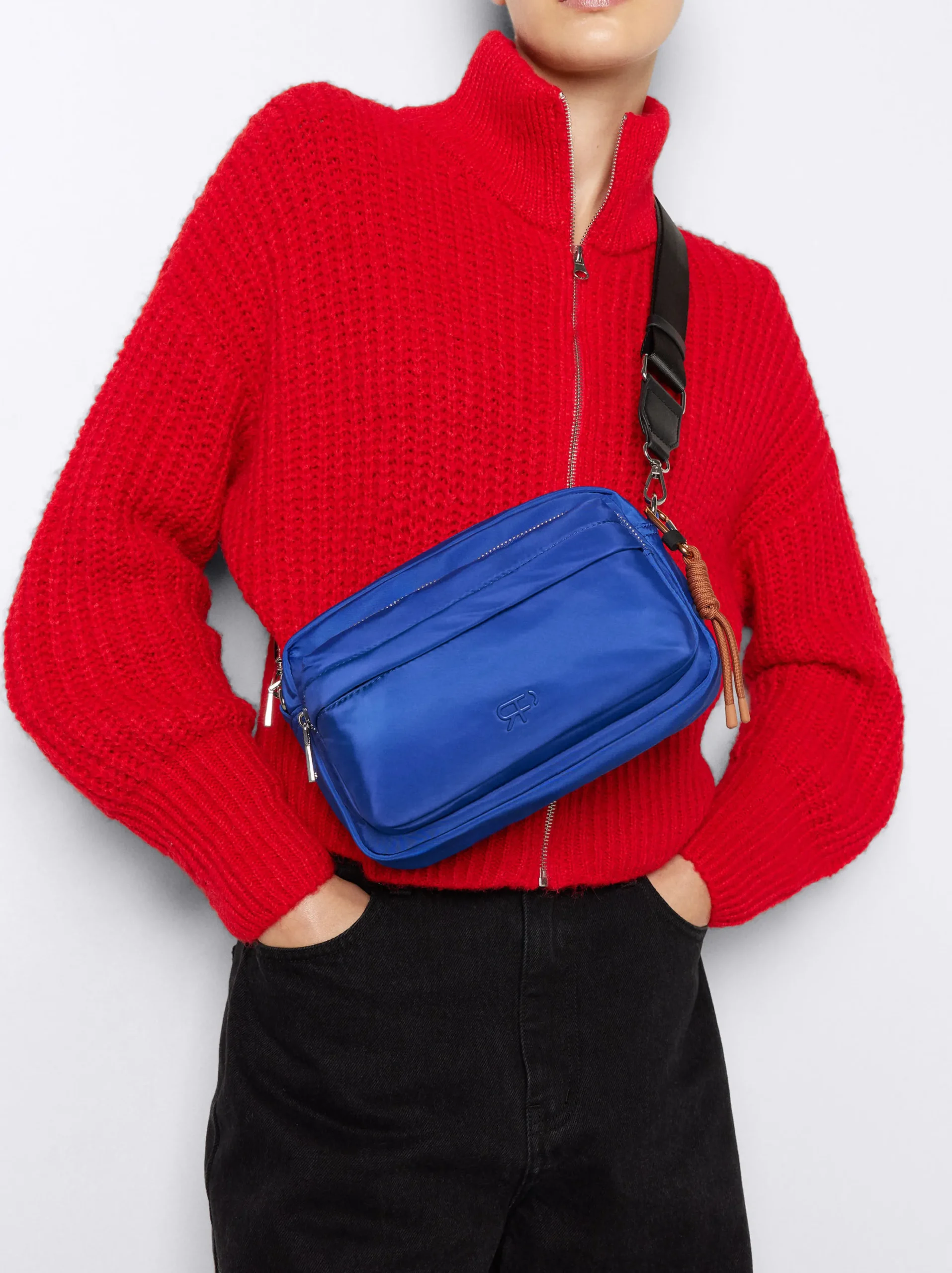 Parfois Nylon|Malas de Tiracolo*Mala Tiracolo De Nylon | Azul