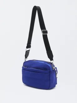 Parfois Nylon|Malas de Tiracolo*Mala Tiracolo De Nylon | Azul