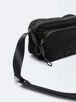 Parfois Malas Pequenas|Nylon*Mala Tiracolo De Nylon | Preto