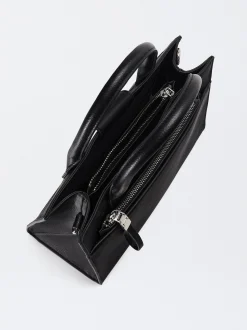 Parfois Malas de Mão*Mala Tote Com Bolsa Removível | Preto