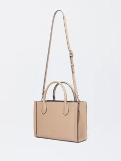 Parfois Malas de Mão*Mala Tote Com Tiracolo M Preto | Castanho