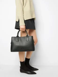 Parfois Malas de Mão*Mala Tote Com Tiracolo M | Preto