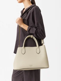 Parfois Malas de Mão*Mala Tote Com Tiracolo Preto | Cru