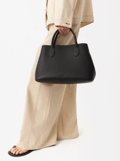 Parfois Malas de Mão*Mala Tote Com Tiracolo | Preto