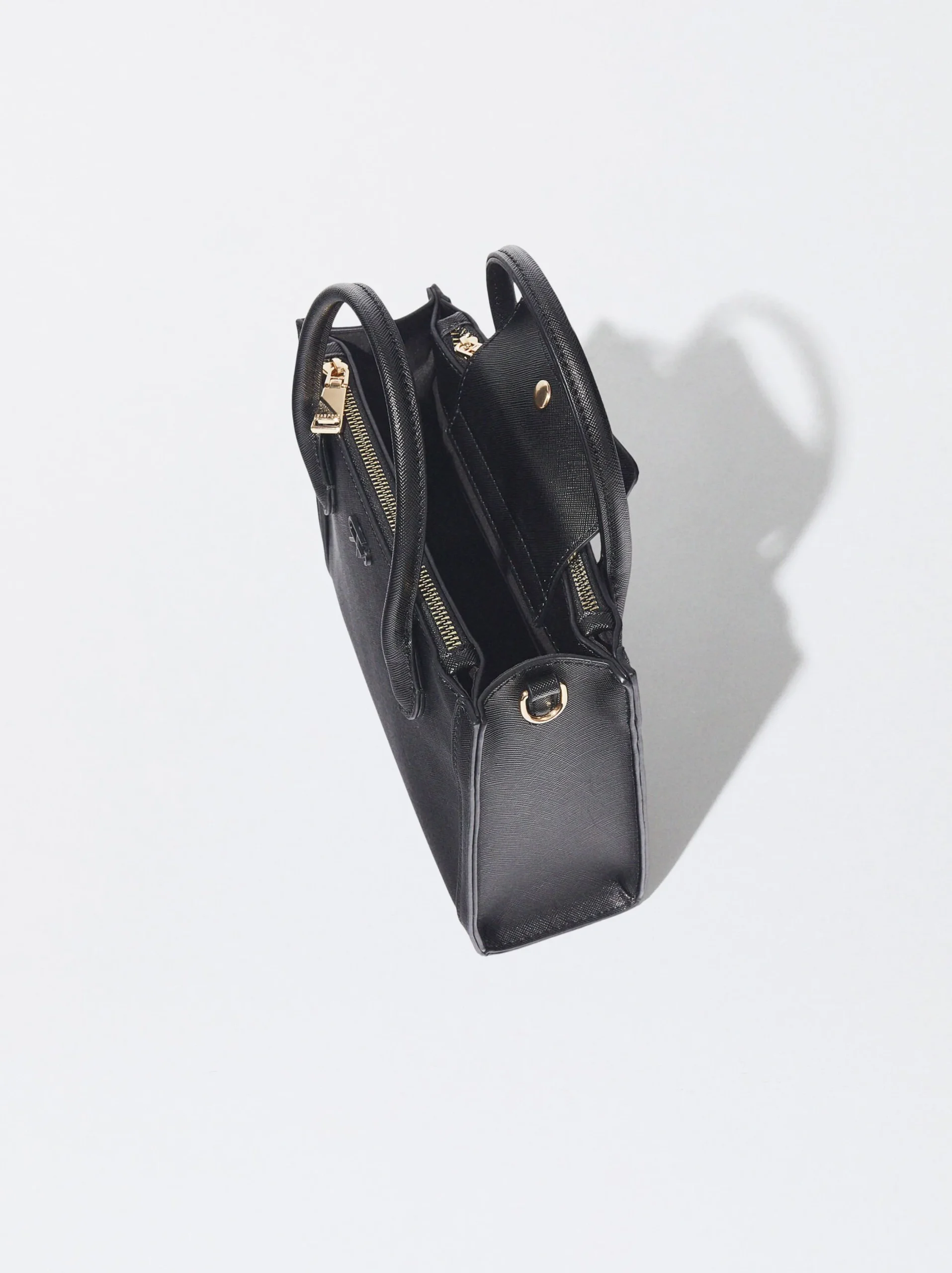 Parfois Malas de Mão|Malas Pequenas*Mala Tote Com Tiracolo S | Preto
