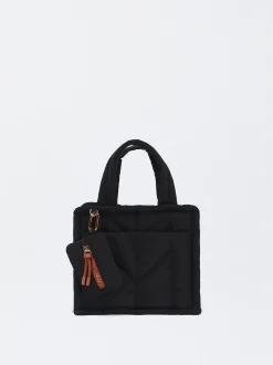 Parfois Malas de Mão|Nylon*Mala Tote De Nylon | Preto