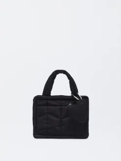 Parfois Malas de Mão|Malas Pequenas*Mala Tote De Nylon | Preto