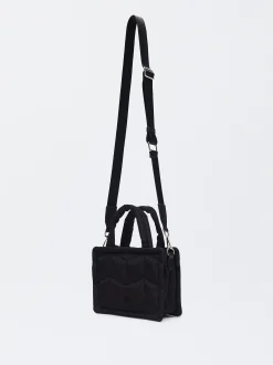 Parfois Malas de Mão|Malas Pequenas*Mala Tote De Nylon | Preto