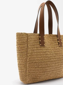 Parfois Malas de Mão|Malas Grandes*Mala Tote Efeito Palha Natural | NC