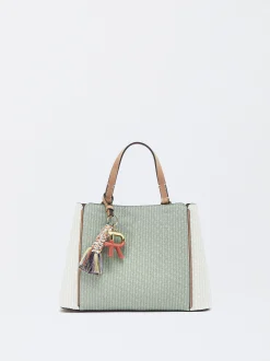 Parfois Malas de Mão|Malas Grandes*Mala Tote Efeito Palha | Verde