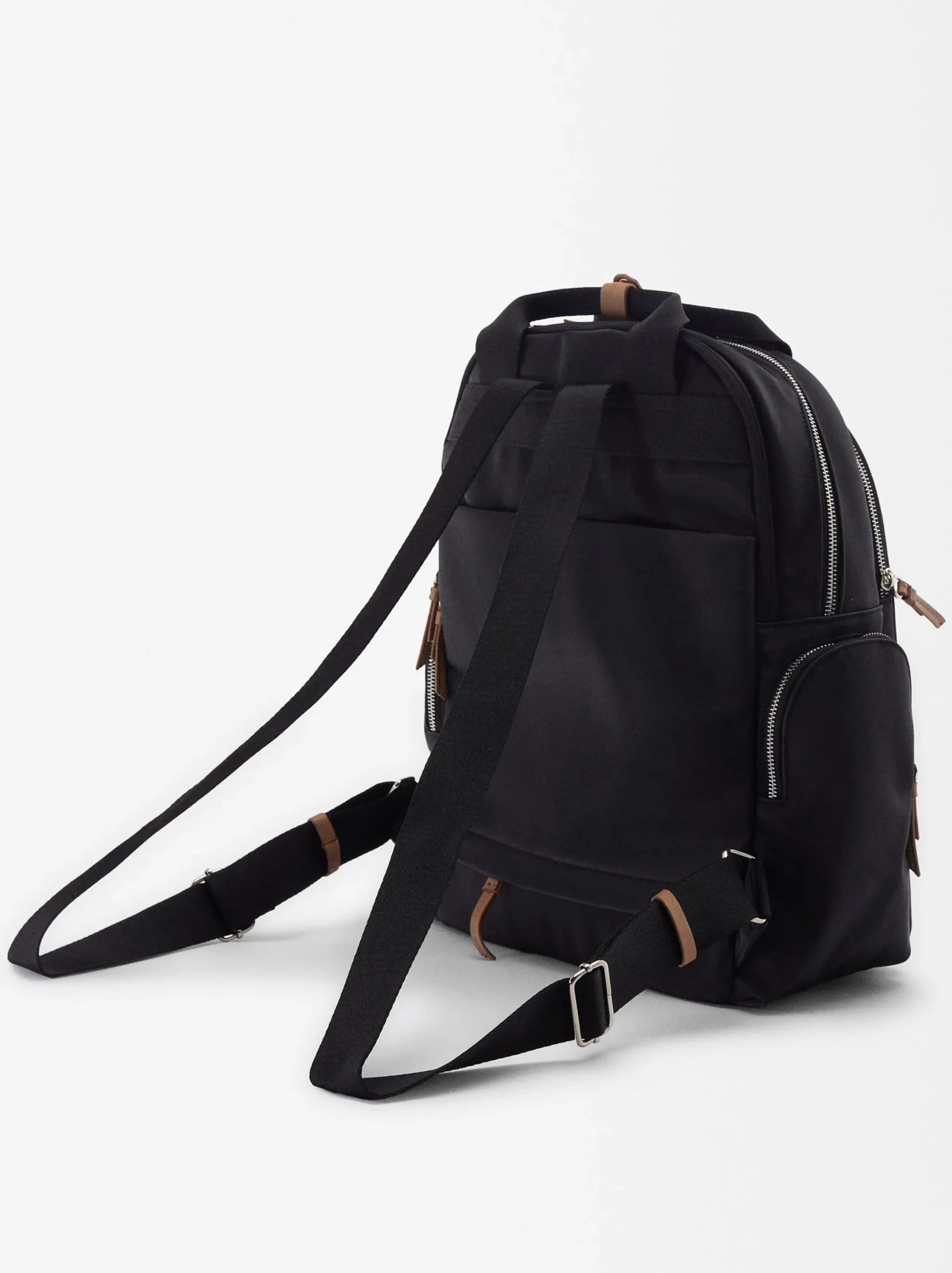 Parfois Malas para PortÁtil|Mochilas*Mochila De Nylon Para Portátil De 13" | Preto