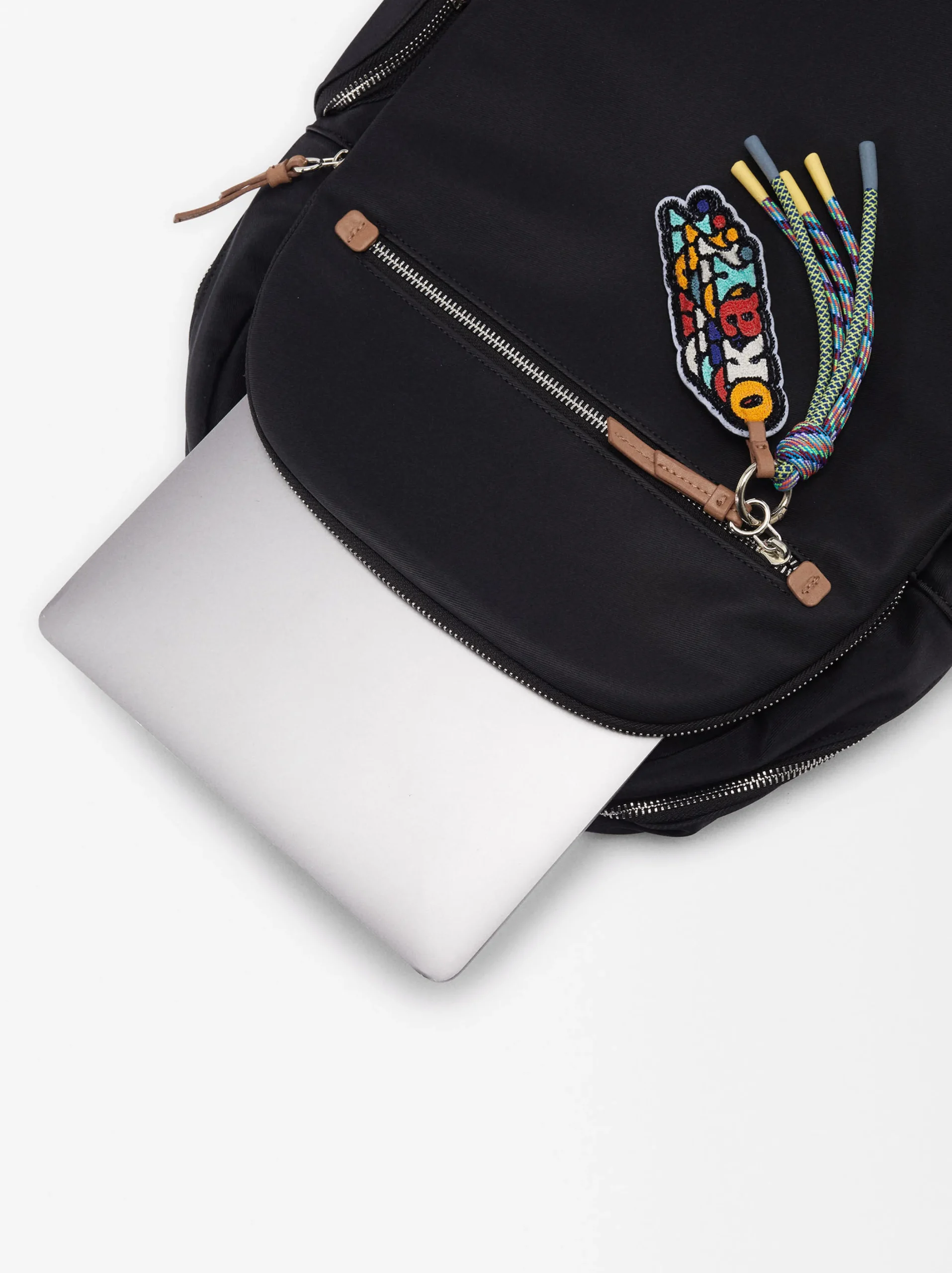 Parfois Malas para PortÁtil|Mochilas*Mochila De Nylon Para Portátil De 13" | Preto