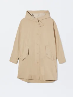 Parfois Blazers e Casacos*Parka Leve Com Capuz | Bege