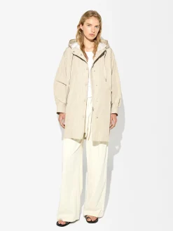 Parfois Blazers e Casacos*Parka Leve Com Capuz | Cru