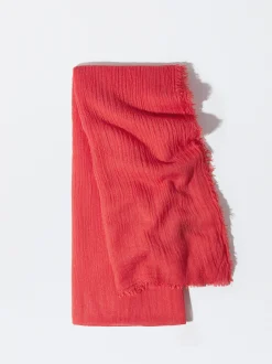 Parfois Lenços*Pashmina Com Lã Azul | Vermelho