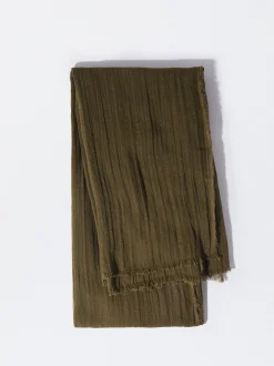 Parfois Lenços*Pashmina De Algodão Cru | Caqui