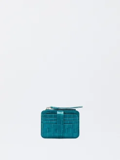 Parfois Porta-Cartões*Porta-Cartões Trançado | Azul