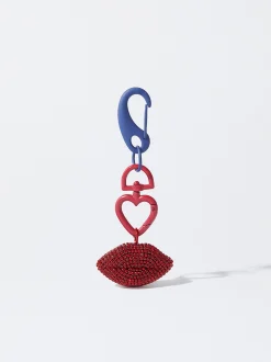 Parfois Porta-Chaves*Porta-Chaves Com Strass | Multicor