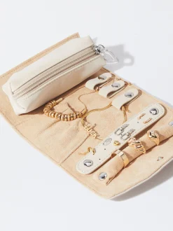 Parfois Bolsas Multiusos|Pulseiras*Porta-Joias Em Rolo | Bege