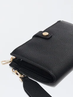Parfois Porta-moedas*Porta-Moedas Com Alça De Mão | Preto