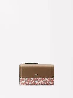 Parfois Porta-moedas*Porta-Moedas Com Bolso Para Telemóvel | Coral
