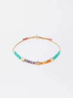 Parfois Pulseiras*Pulseira Ajustável Com Cristais | Multicor