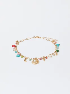 Parfois Pulseiras|Pulseiras de Pé*Pulseira De Pé Com Pedras | Multicor