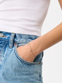 Parfois Prata 925|Premium*Pulseira De Prata 925 Com Zircónias | Multicor