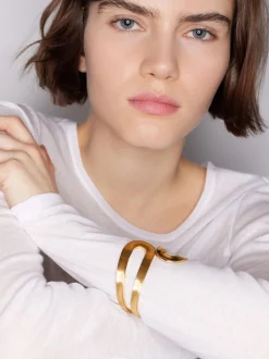 Parfois Básicos|Pulseiras*Pulseira Rígida Dourada | Dourado