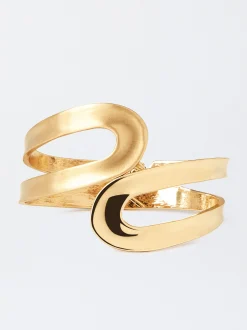 Parfois Básicos|Pulseiras*Pulseira Rígida Dourada | Dourado