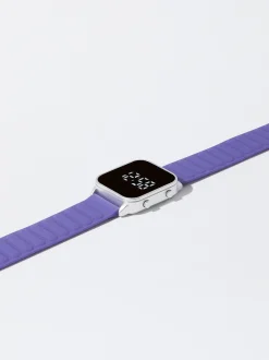 Parfois Relógios Digitais*Relógio Digital Bracelete De Silicone | Roxo
