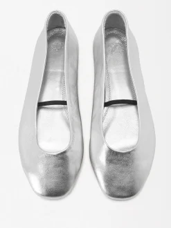 Parfois Pele|Sapatos Rasos*Sabrinas De Pele | Prateado