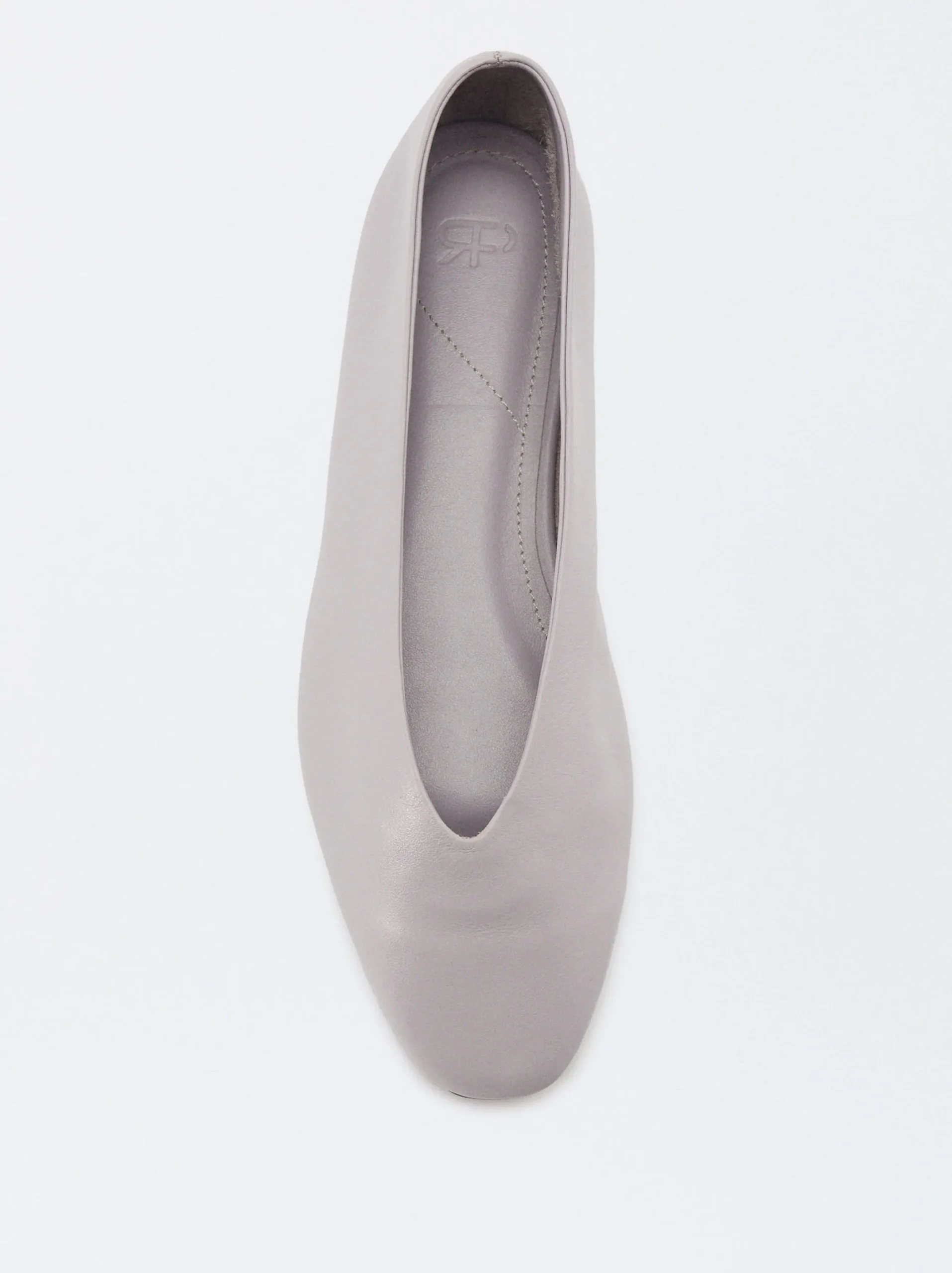 Parfois Pele|Sapatos Rasos*Sabrinas Em Pele Bege | Lilás