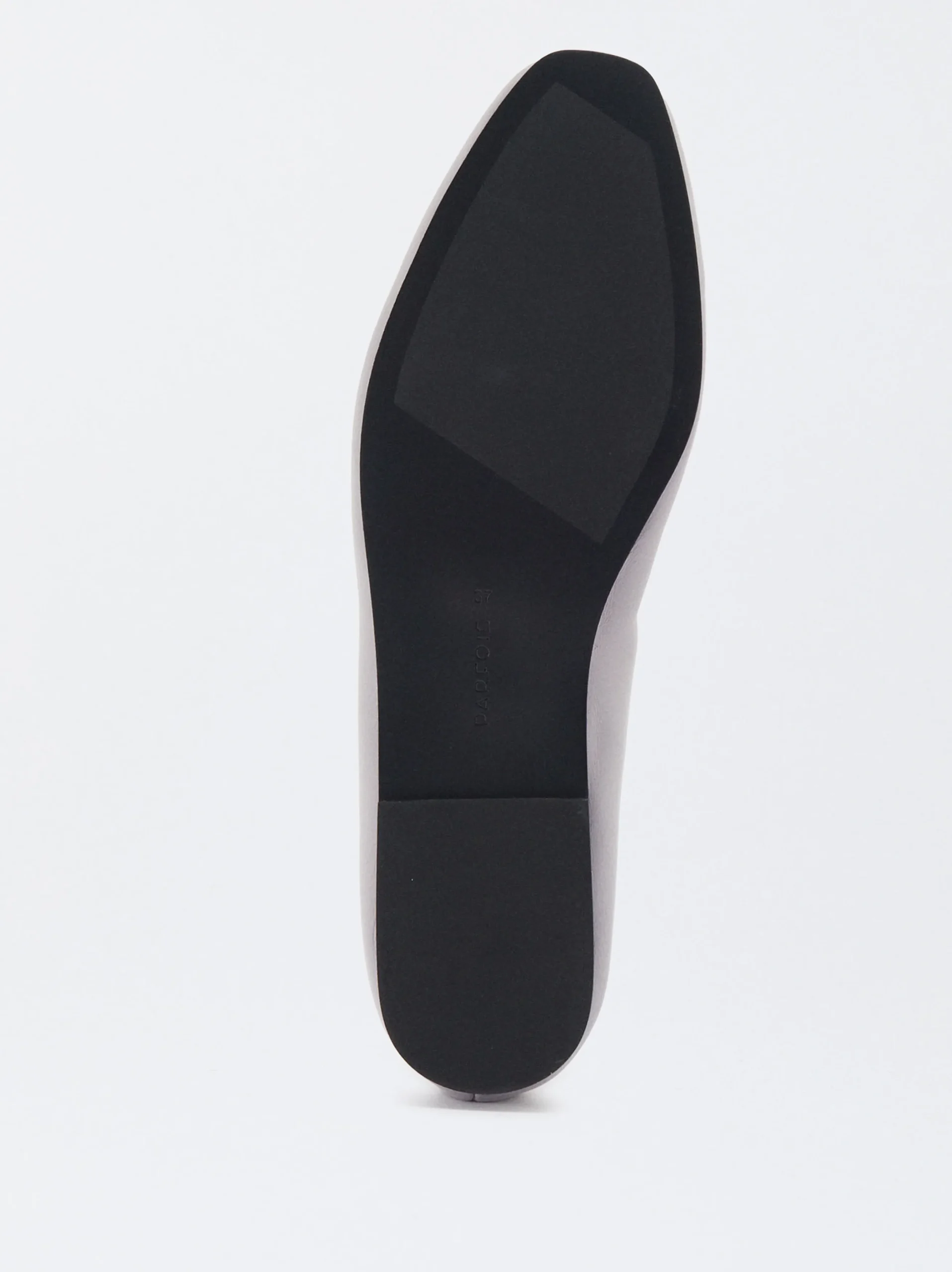 Parfois Pele|Sapatos Rasos*Sabrinas Em Pele Bege | Lilás