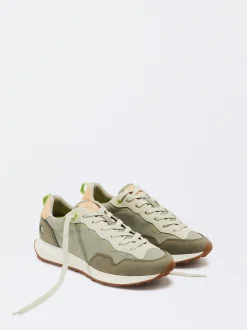 Parfois Sapatilhas*Sapatilhas Desportivas Combinadas Cinzento | Caqui