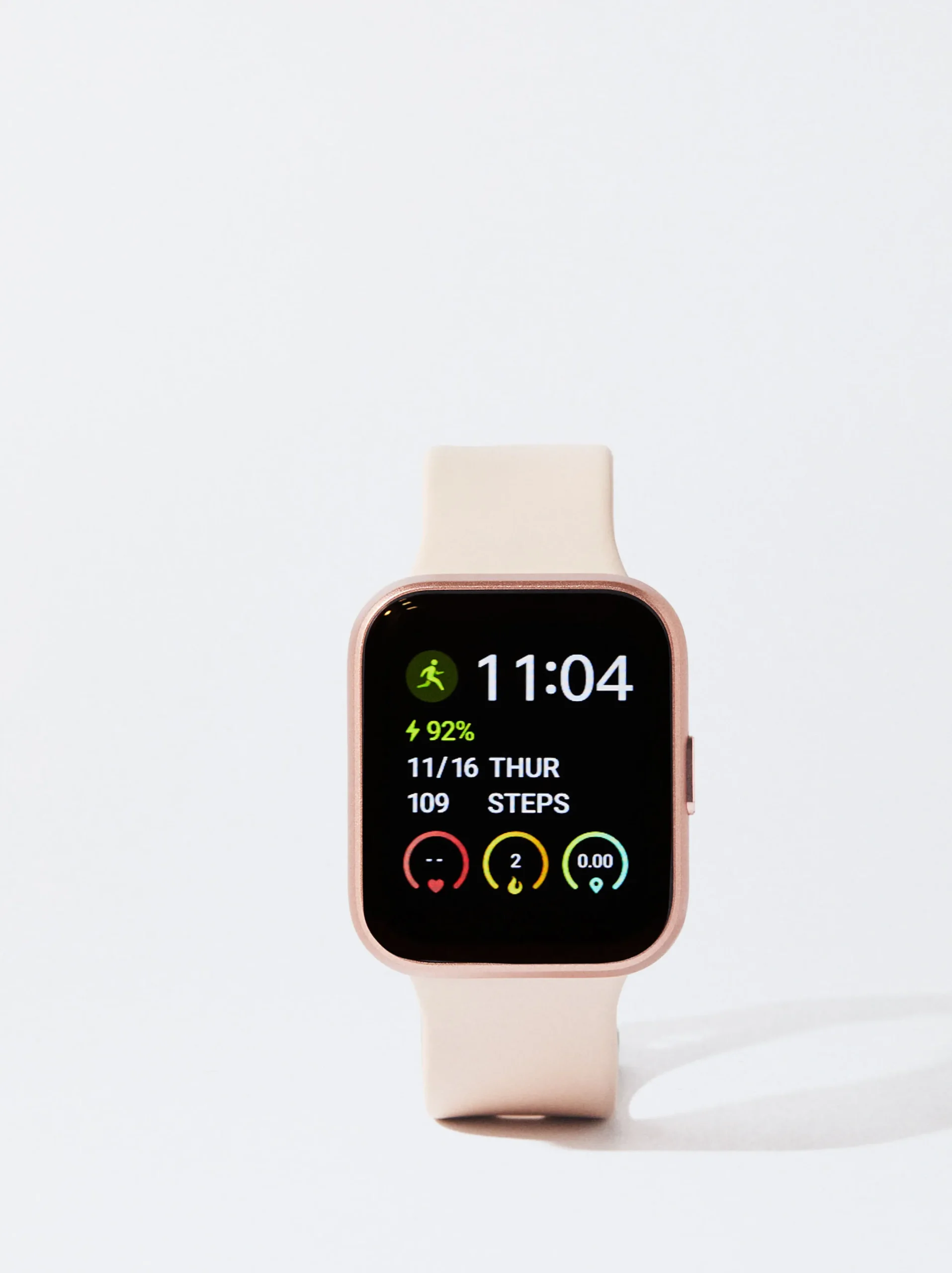 Parfois Relógios Digitais*Smartwatch Bracelete De Silicone Preto | Rosa