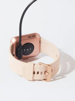 Parfois Relógios Digitais*Smartwatch Bracelete De Silicone Preto | Rosa