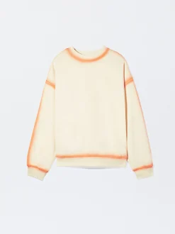 Parfois Sweatshirts*Sweatshirt Em Algodão | Bege