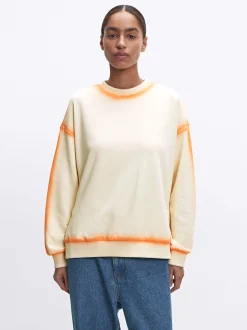 Parfois Sweatshirts*Sweatshirt Em Algodão | Bege