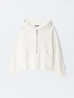 Parfois Básicos|Sweatshirts*Sweatshirt Em Algodão | Branco