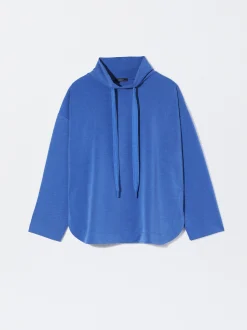 Parfois Básicos|Sweatshirts*Sweatshirt Modal De Gola Alta Cinzento | Azul