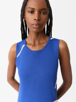 Parfois Malha|Vestidos*Vestido De Malha Jacquard | Azul