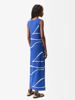 Parfois Malha|Vestidos*Vestido De Malha Jacquard | Azul