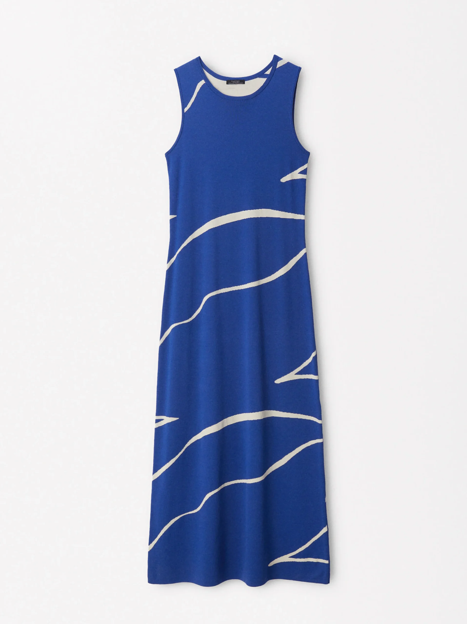 Parfois Malha|Vestidos*Vestido De Malha Jacquard | Azul